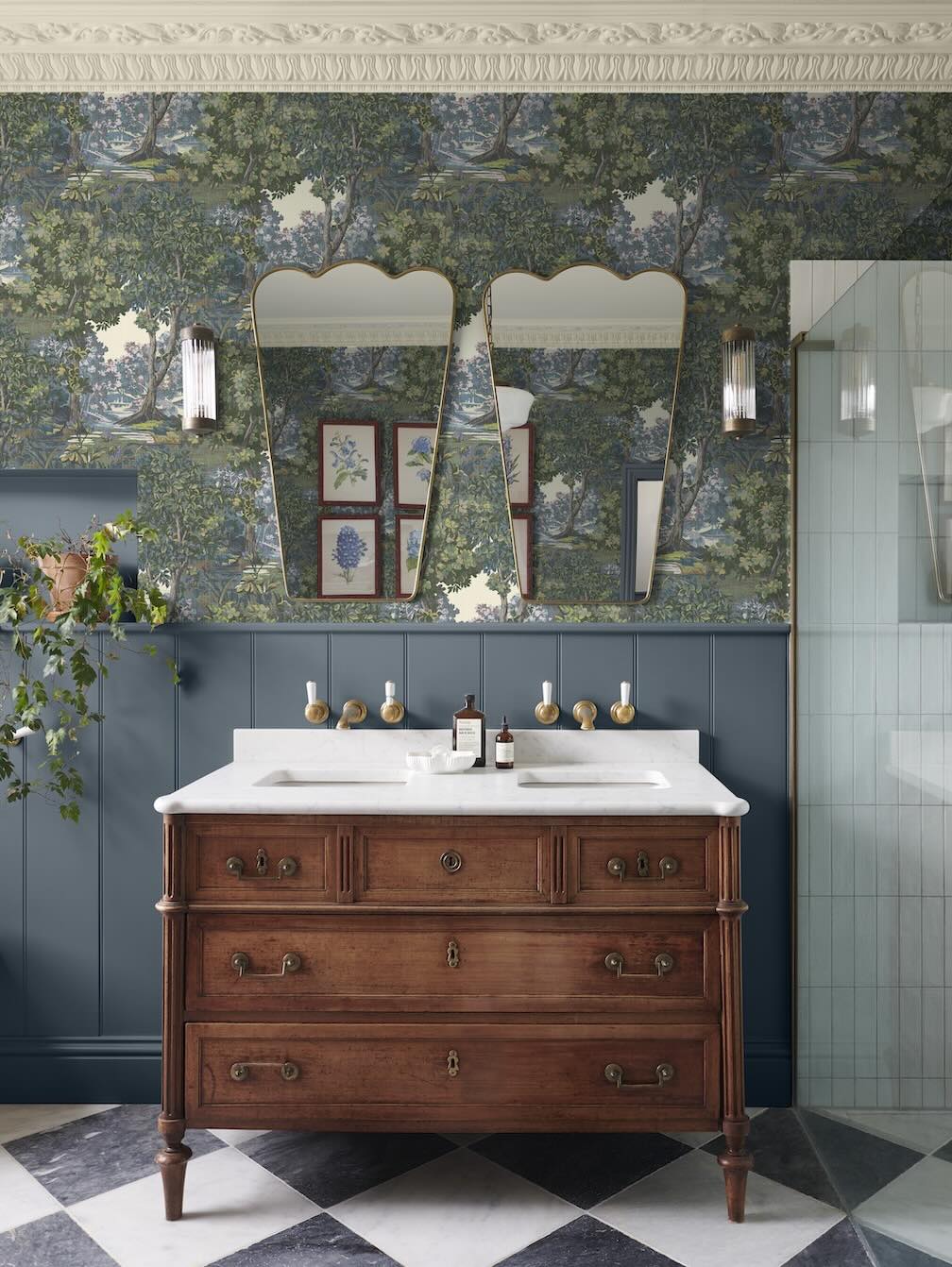 Graham & Brown Bodenham Heritage Green Wallpaper