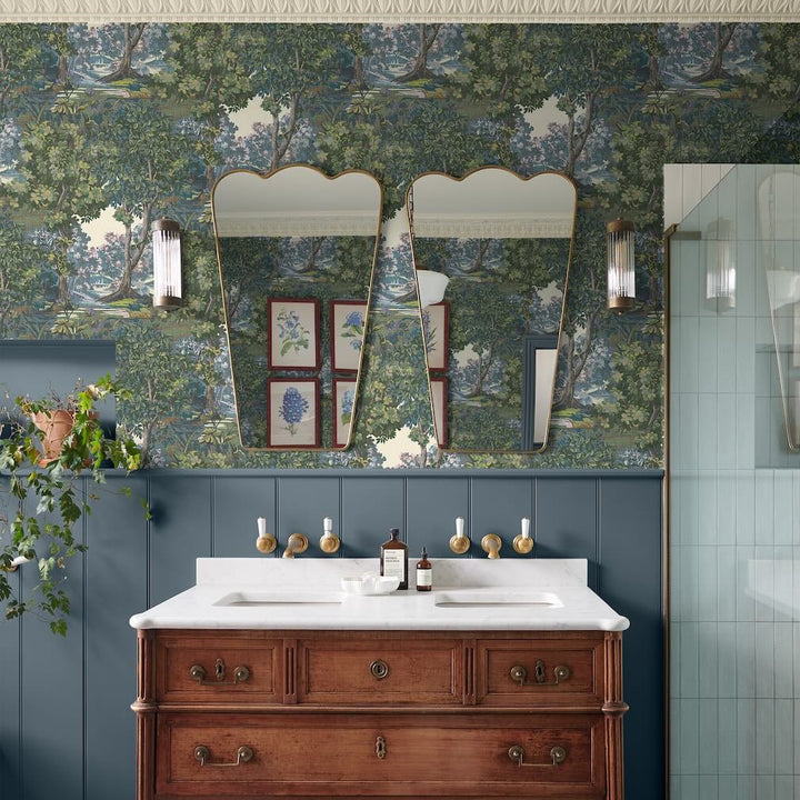 Graham & Brown Bodenham Heritage Green Wallpaper