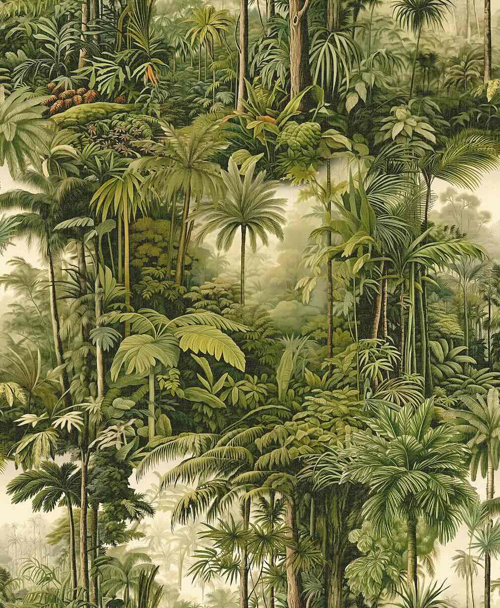 Graham & Brown Benmore Ridge Lush Green Wallpaper