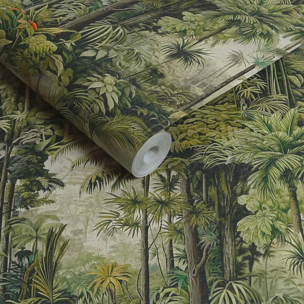 Graham & Brown Benmore Ridge Lush Green Wallpaper