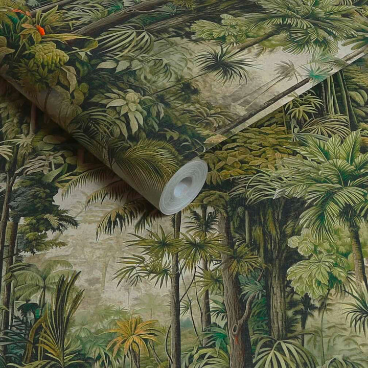 Graham & Brown Benmore Ridge Lush Green Wallpaper
