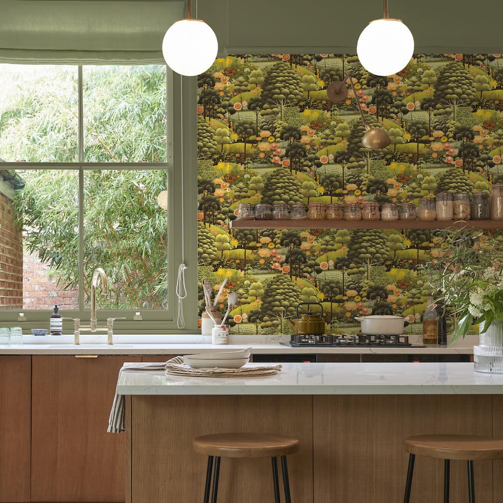 Graham & Brown Arley Garden Dusk Wallpaper
