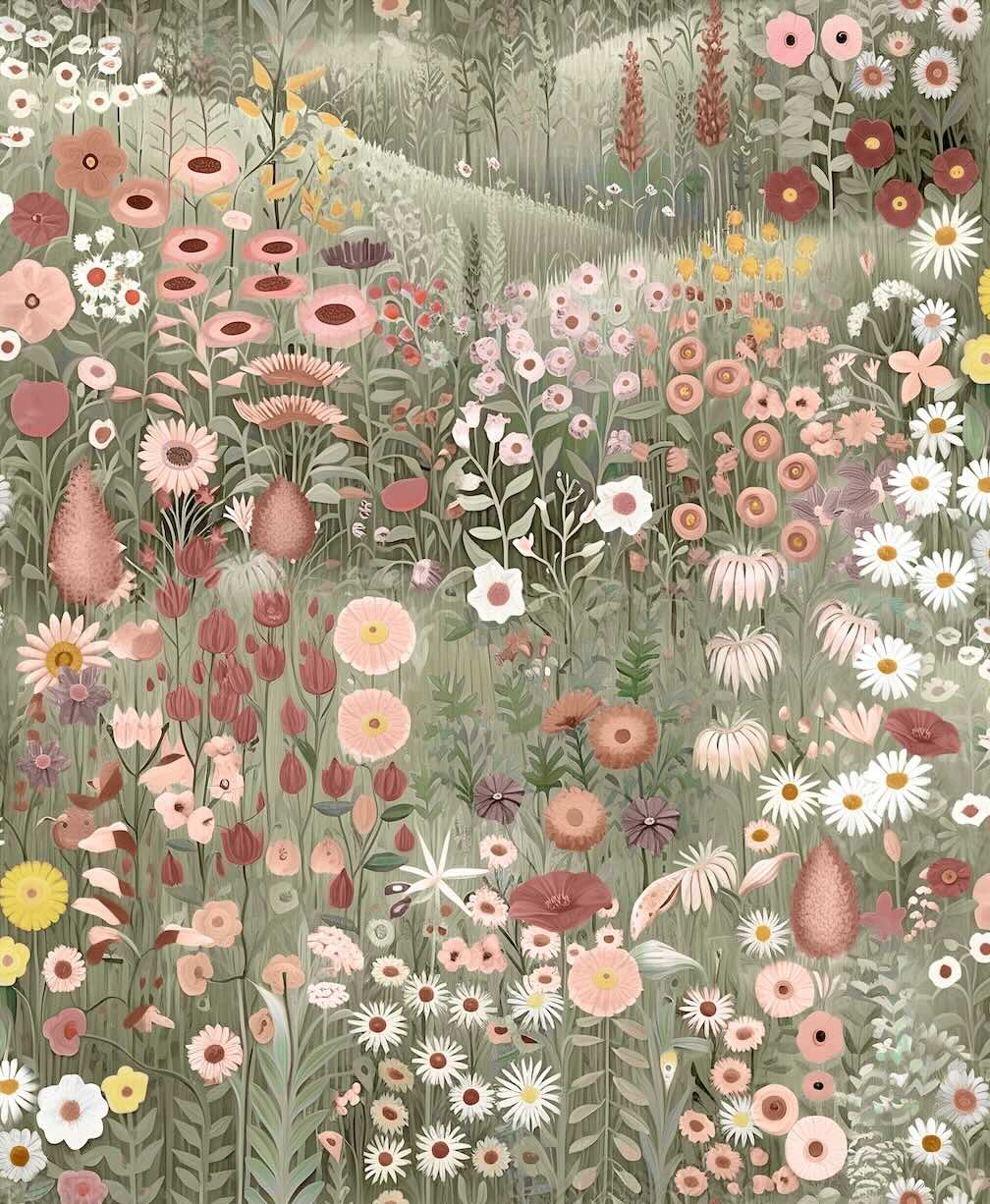 Graham & Brown Glenwhan Wildflower Dew Wallpaper