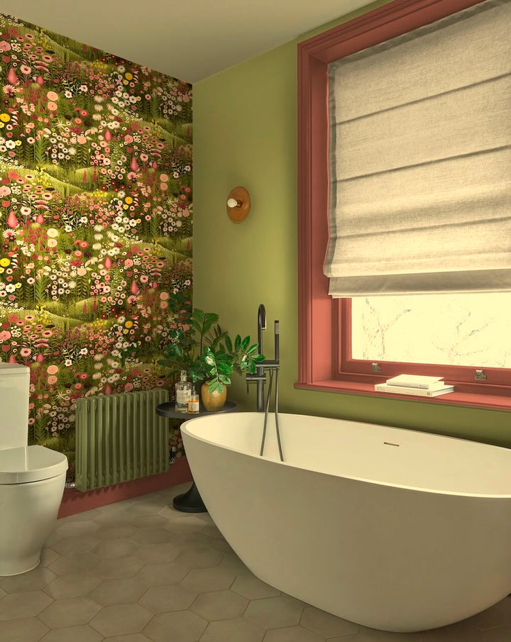 Graham & Brown Glenwhan Wildflower Spring Wallpaper