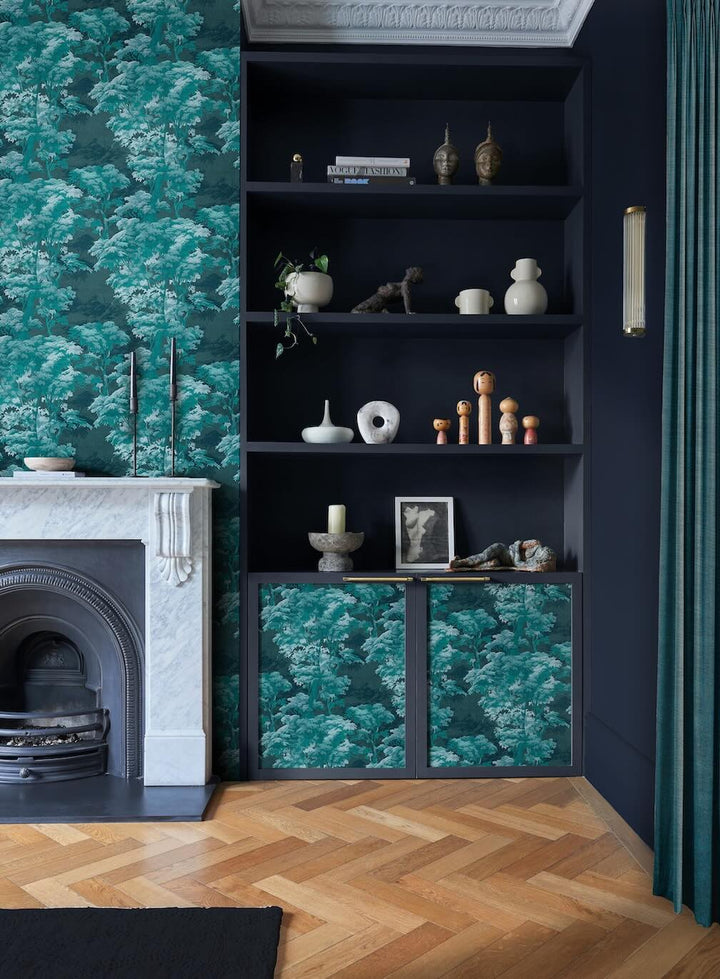 Graham & Brown Bobart's Garden Midnight Wallpaper