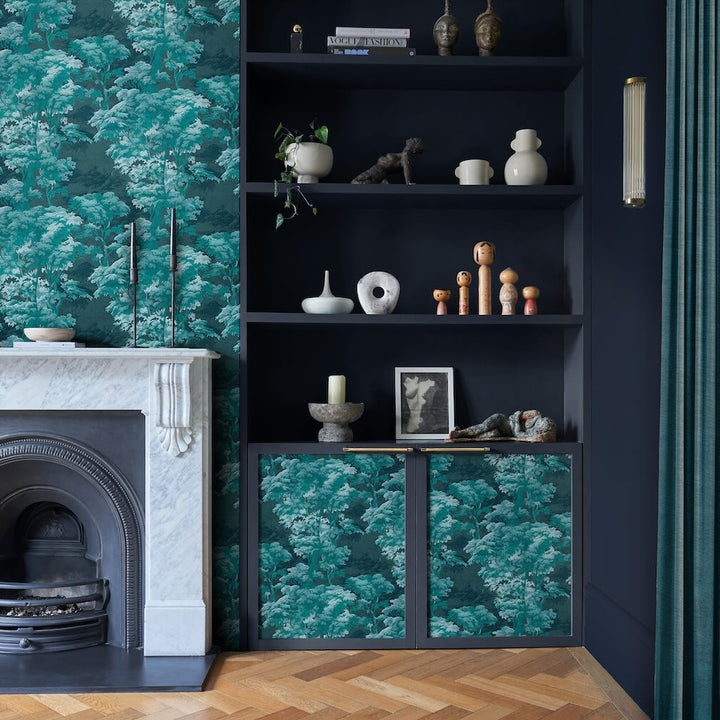 Graham & Brown Bobart's Garden Midnight Wallpaper
