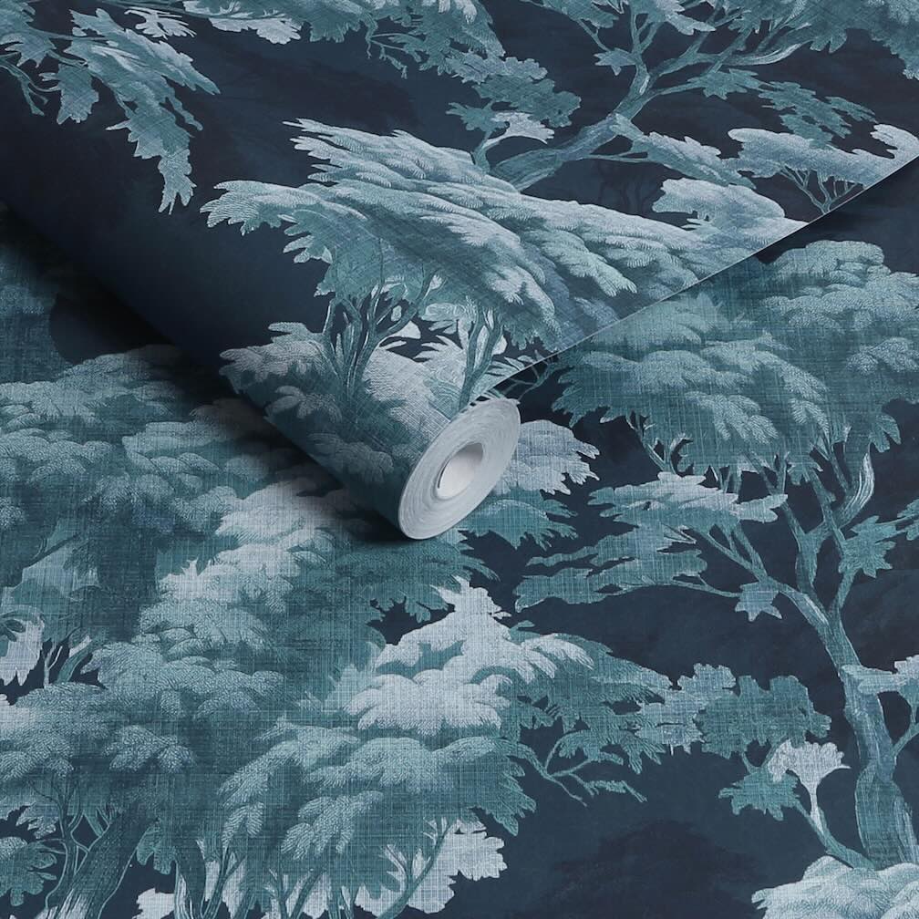 Graham & Brown Bobart's Garden Midnight Wallpaper