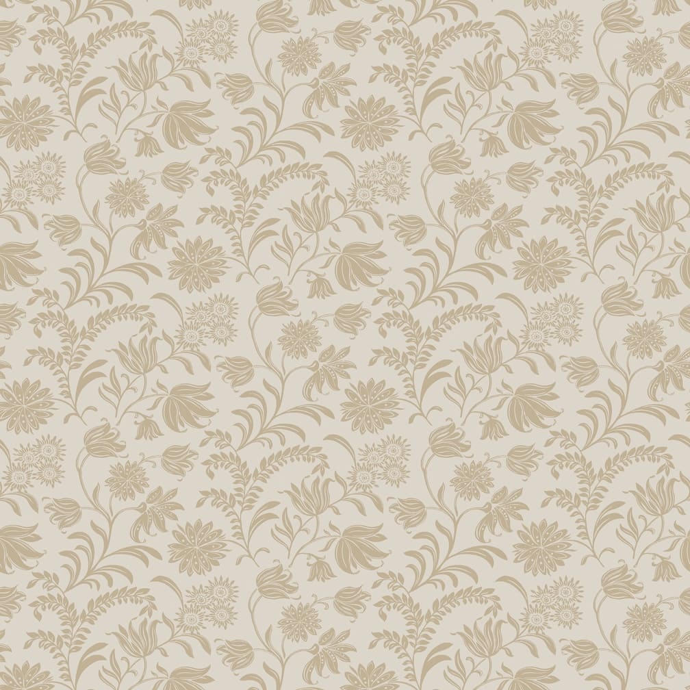 Laura Ashley Hemingway Caramel Wallpaper