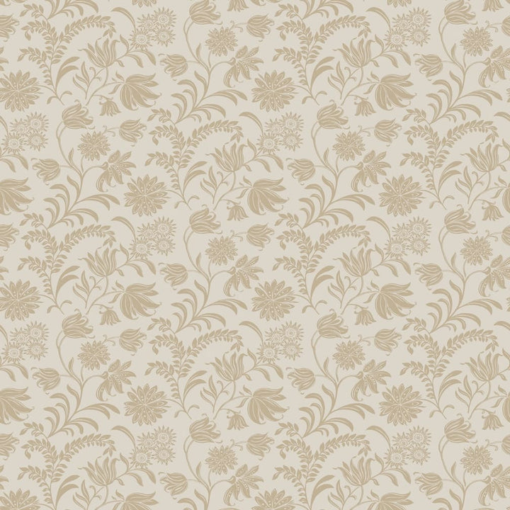 Laura Ashley Hemingway Caramel Wallpaper