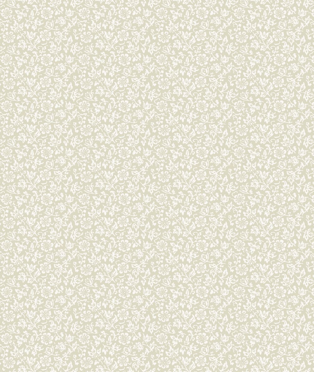 Laura Ashley Sweet Alyssum Twine Natural Wallpaper