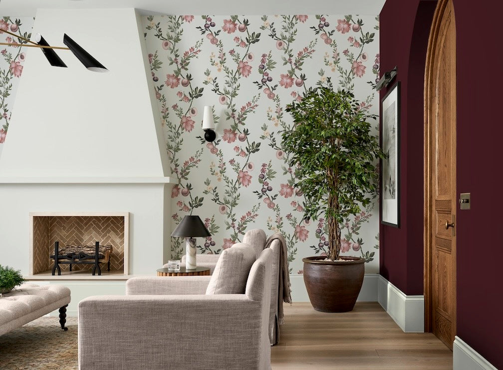 Graham & Brown Allurium Soft Pink Wallpaper