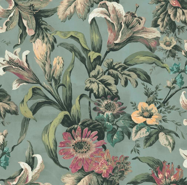 Graham & Brown Lys Mist Wallpaper