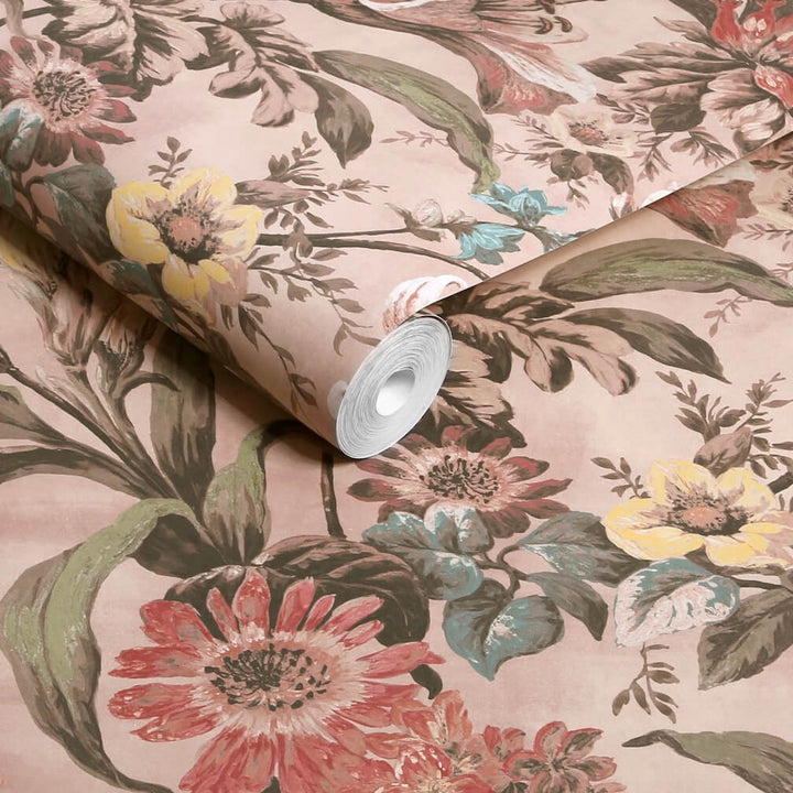 Graham & Brown Lys Whispering Rose Wallpaper