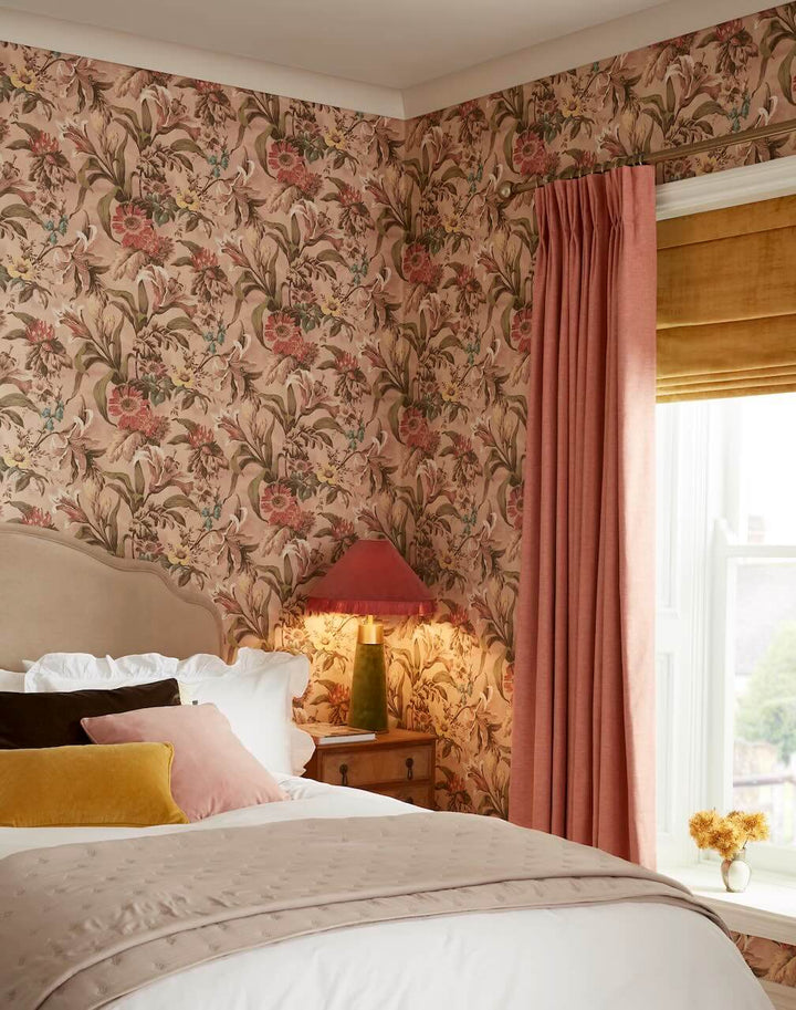 Graham & Brown Lys Whispering Rose Wallpaper