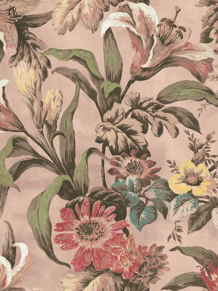 Graham & Brown Lys Whispering Rose Wallpaper