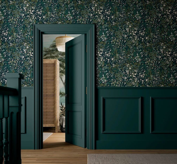 Graham & Brown Reverie Navy Wallpaper