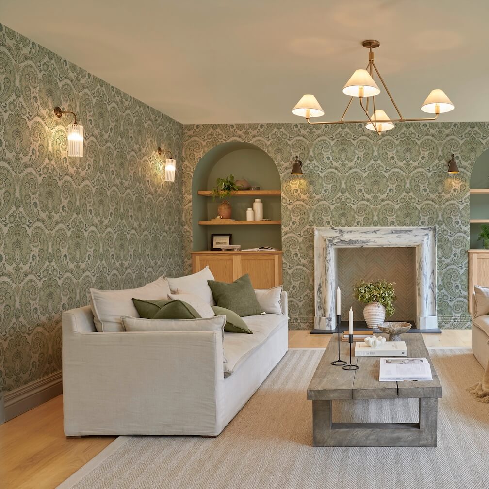Graham & Brown Paisley Tapestry Willow Wallpaper