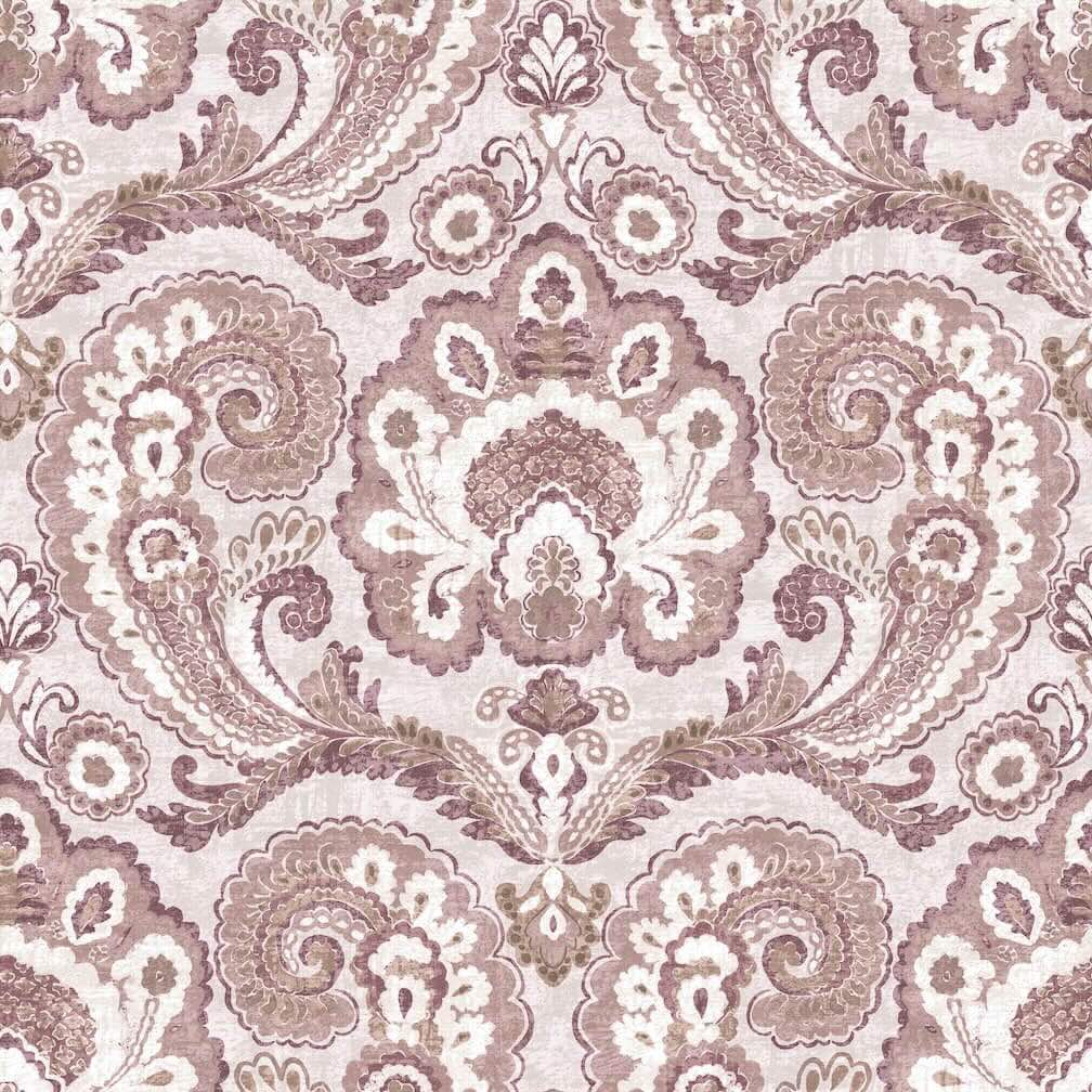 Graham & Brown Paisley Tapestry Linen Wallpaper
