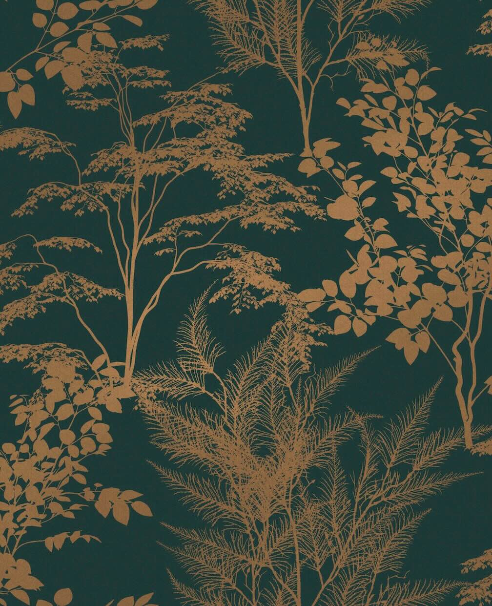 Graham & Brown Mystic Petrol Wallpaper