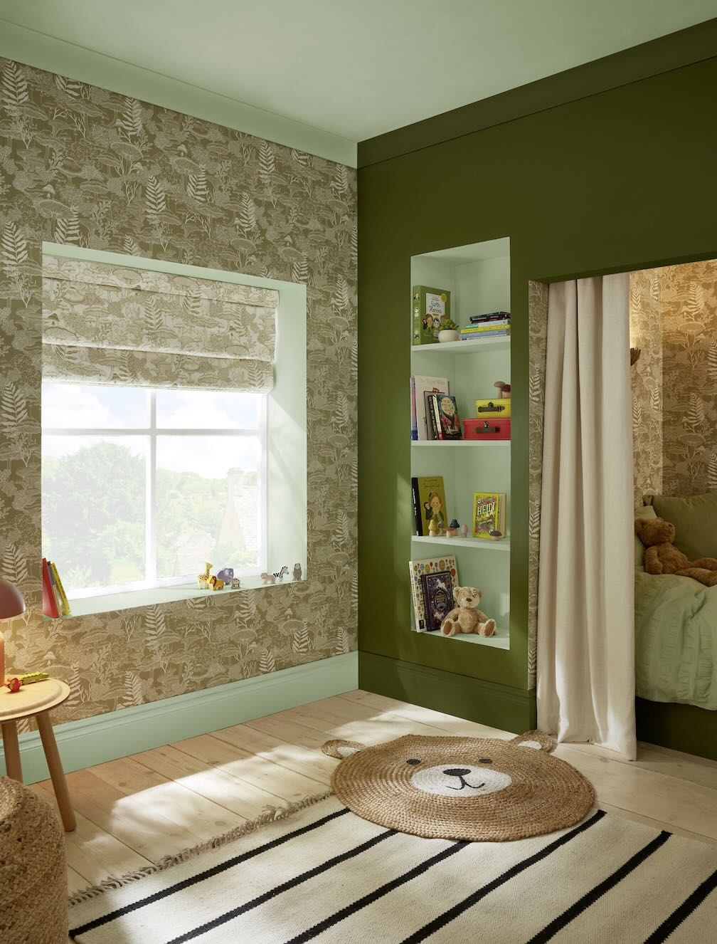 Graham & Brown Fungi Folklore Willow Wallpaper