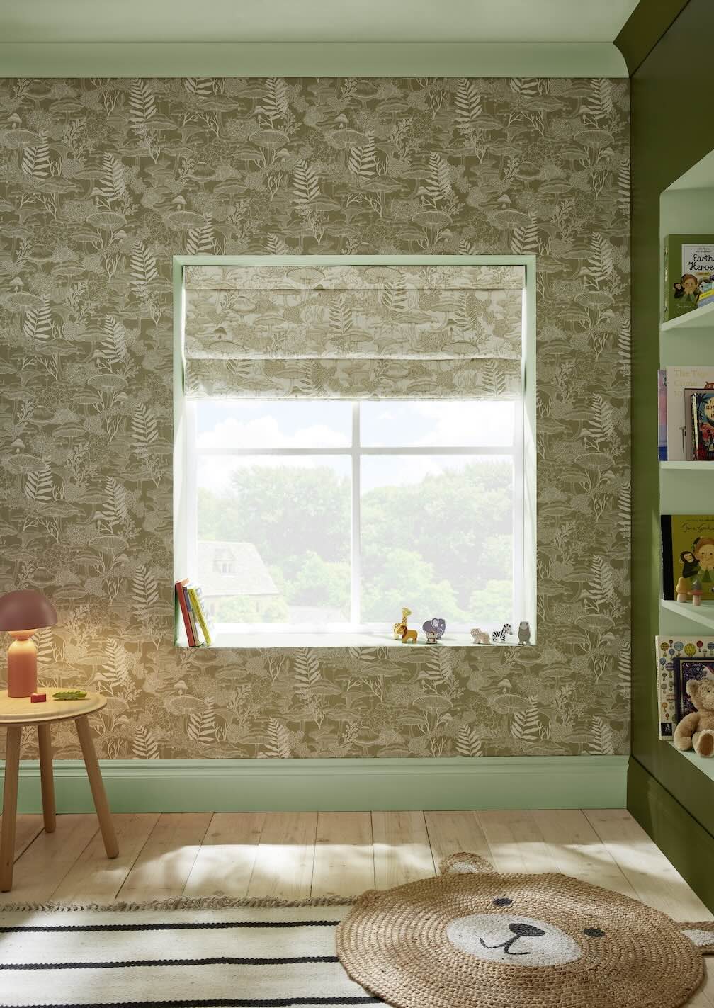 Graham & Brown Fungi Folklore Willow Wallpaper