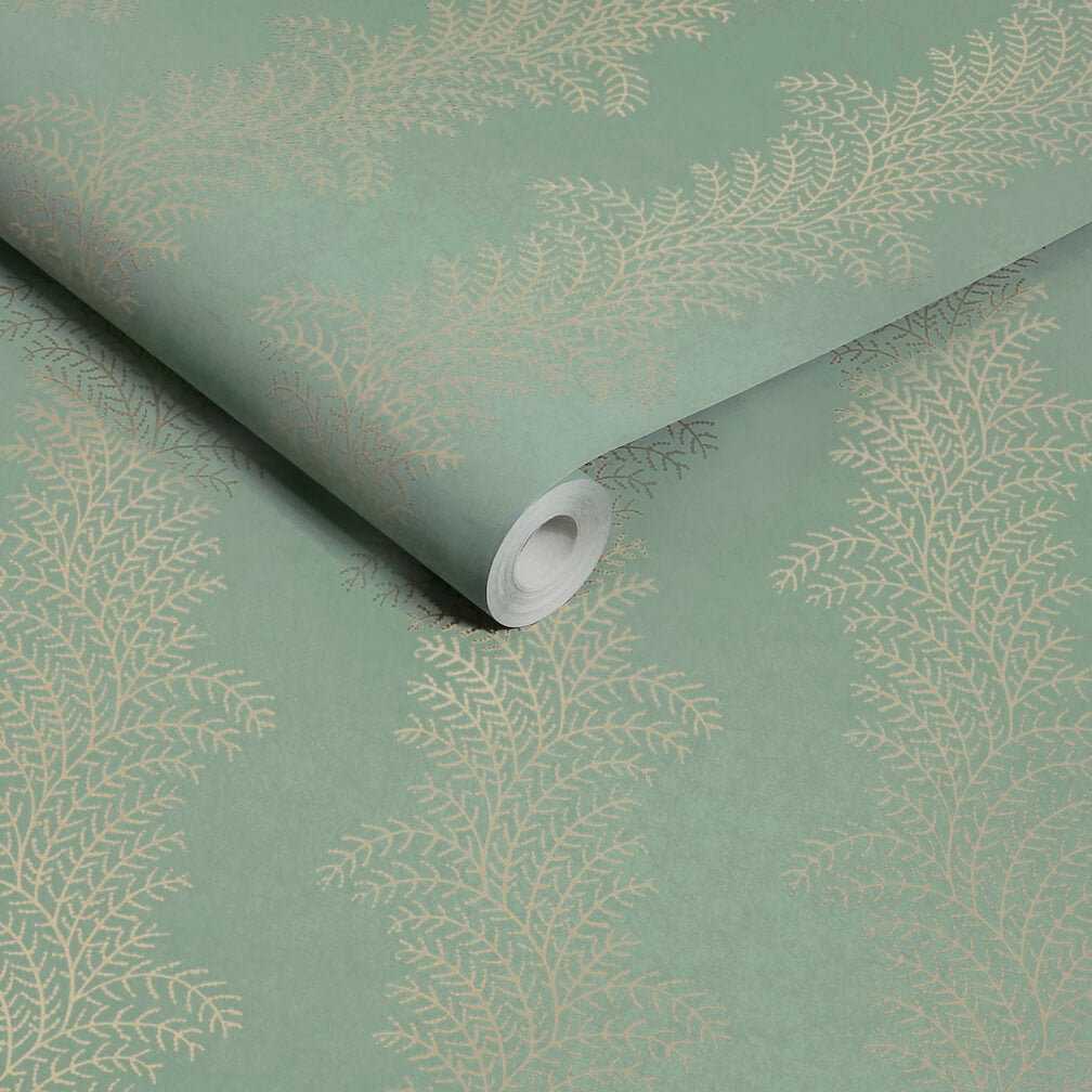 Graham & Brown Whispering Fern Mist Wallpaper