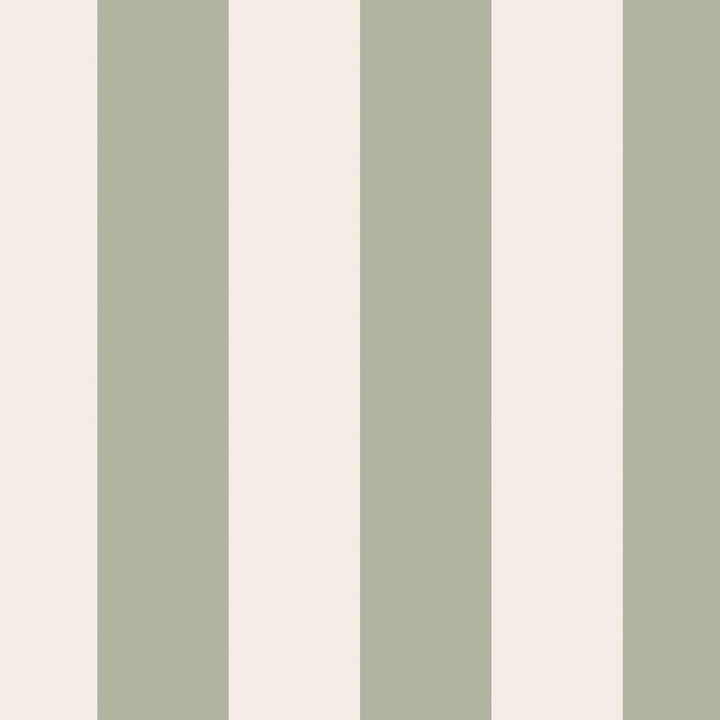 Cath Kidston Canopy Stripe Sage Wallpaper