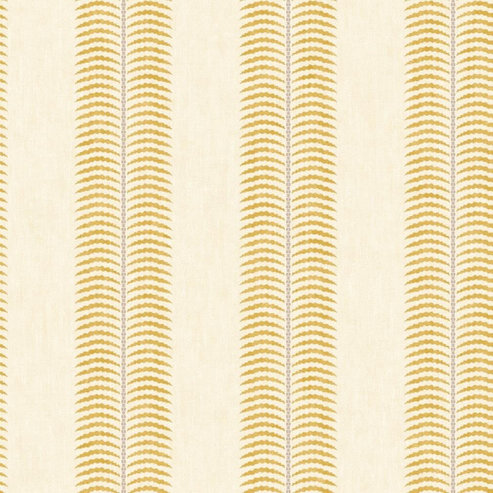 Joules Palm Leaf Stripe Cream & Yellow Wallpaper
