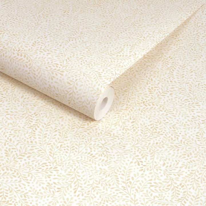 Joules Willow Leaf Neutral Wallpaper