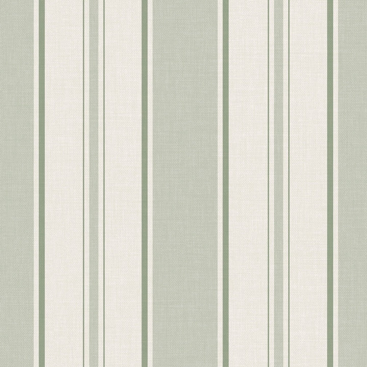 Next Sage Country Stripe Wallpaper