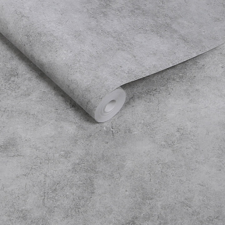 Next Soft Grey Plaster Abstract Wallpaper