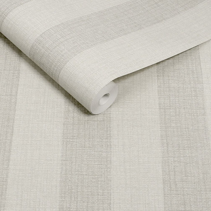 Next Natural Linen Stripe Wallpaper