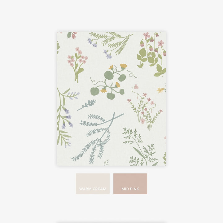 Next Ivory Stitch Floral Wallpaper