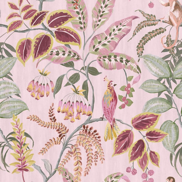 Next Pink Tropical Wonder Wallpaper