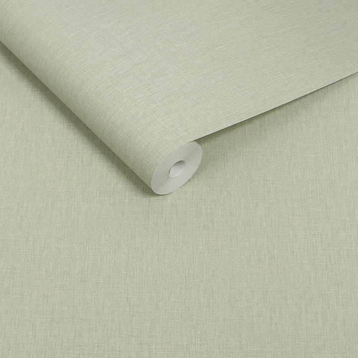Next Sage Linen Look Wallpaper