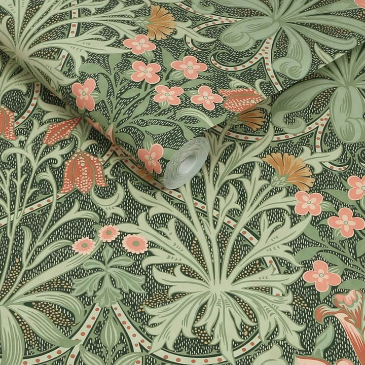 William Morris Woodland Weeds Forest Wallpaper