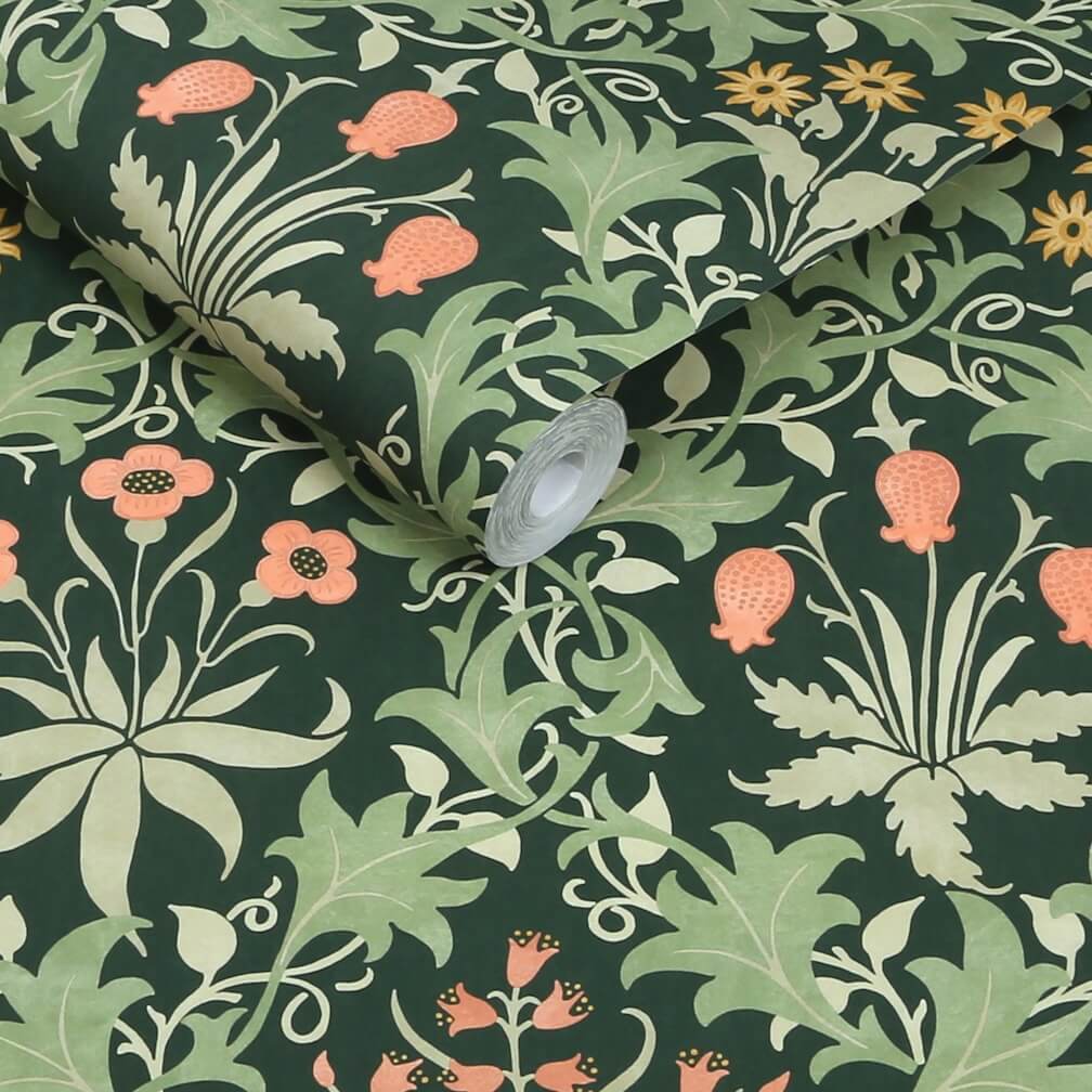 William Morris Celandine Forest Wallpaper