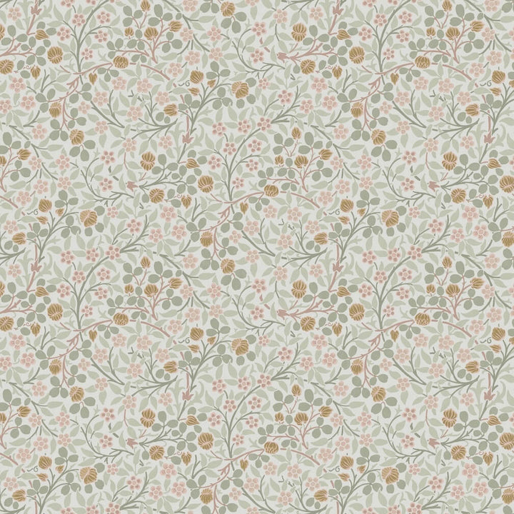 William Morris Clover Spring Peony & Sage Wallpaper