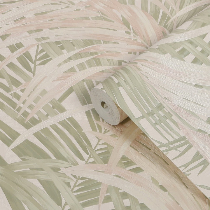 Boutique Congo Sage & Rose Wallpaper