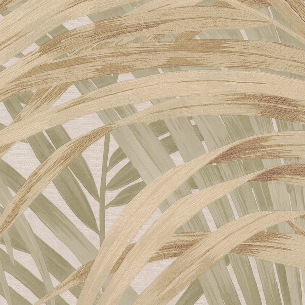 Boutique Congo Sage & Gold Wallpaper
