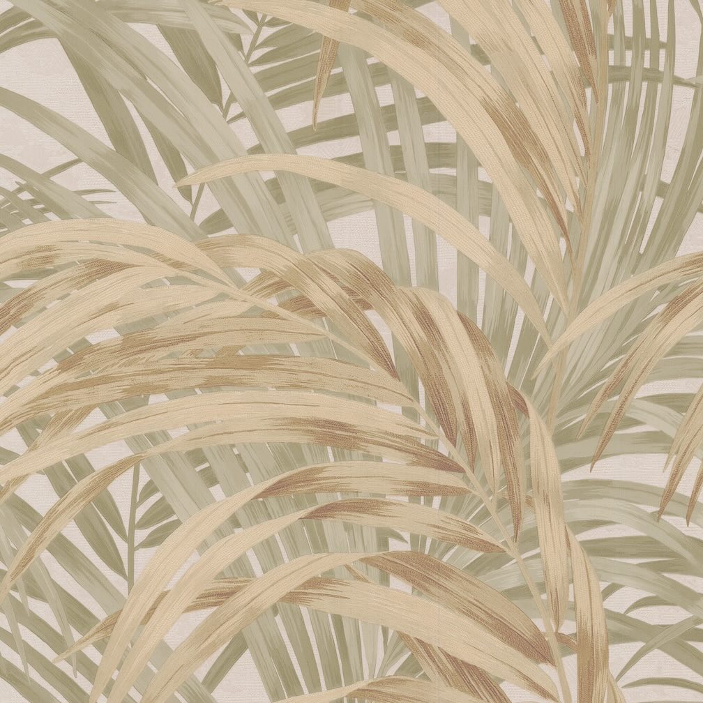 Boutique Congo Sage & Gold Wallpaper