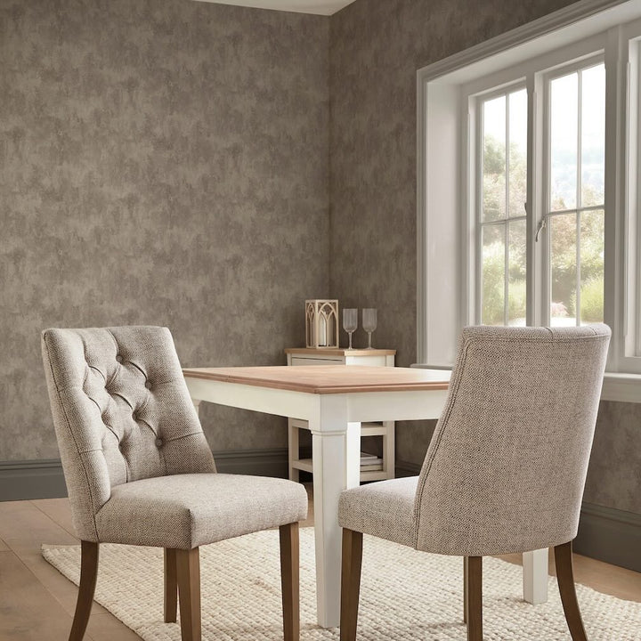 Next Luxe Aurora Putty Wallpaper