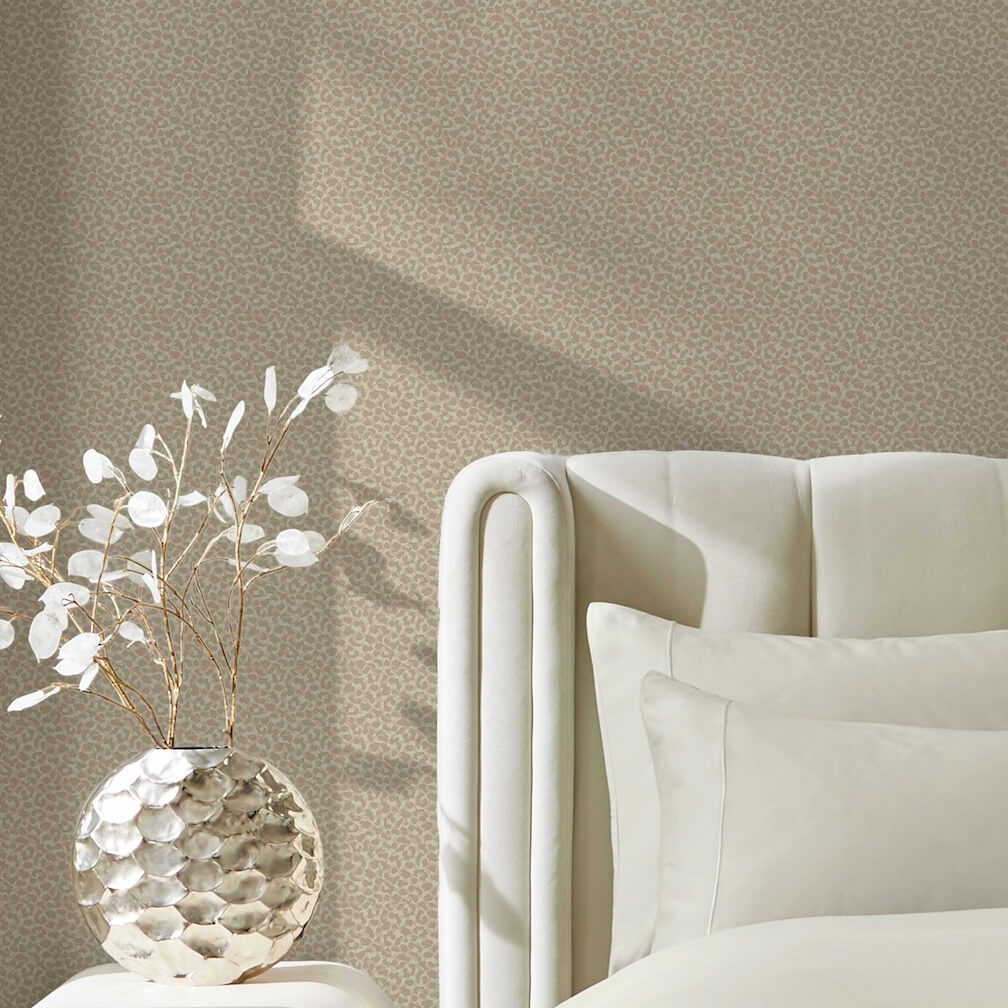 Next Luxe Natural Leopard Wallpaper