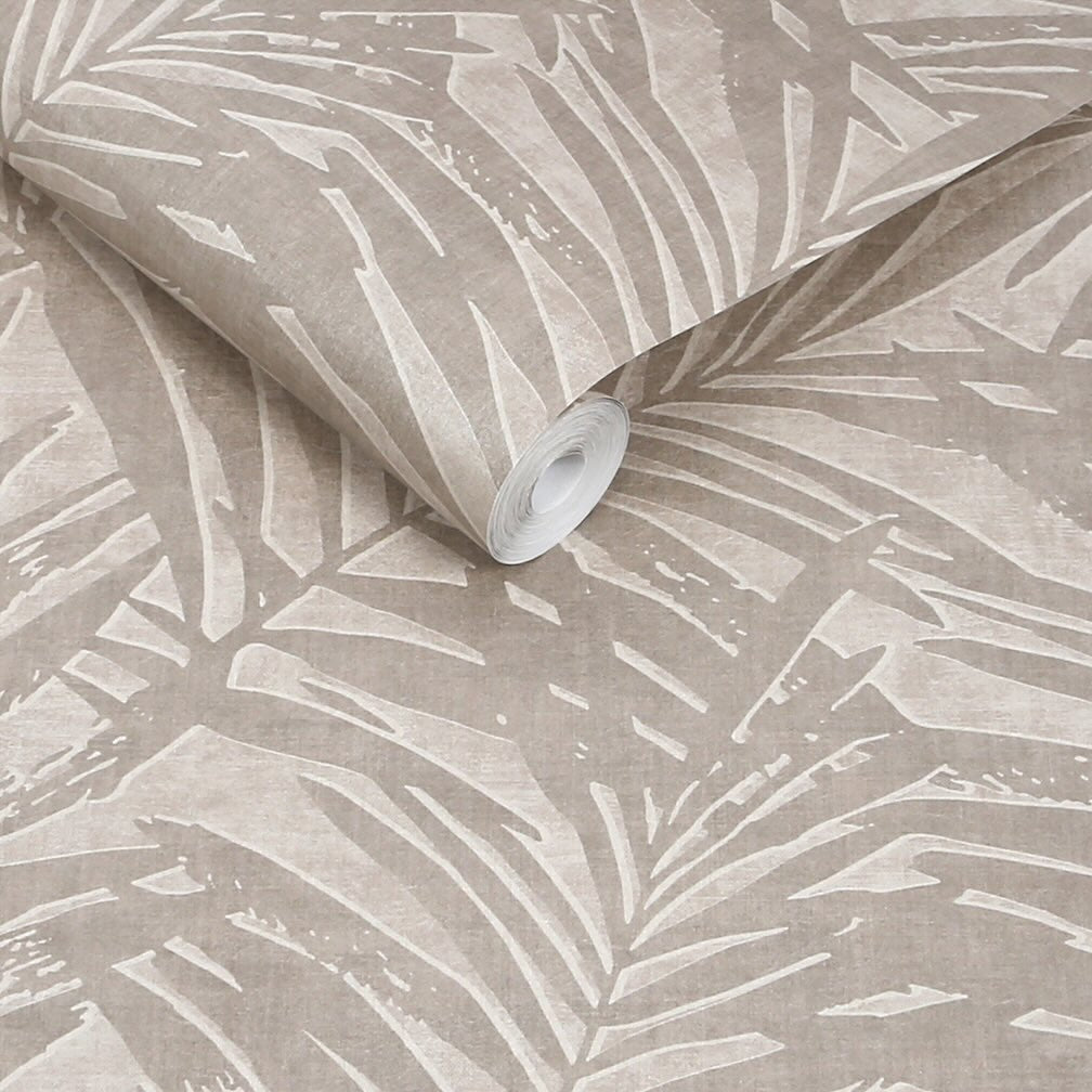 Next Luxe Putty Palmetta Wallpaper