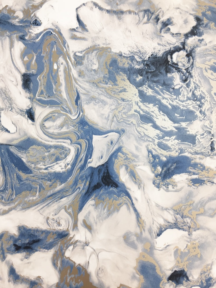 Muriva Elixir Blue Marble Wallpaper