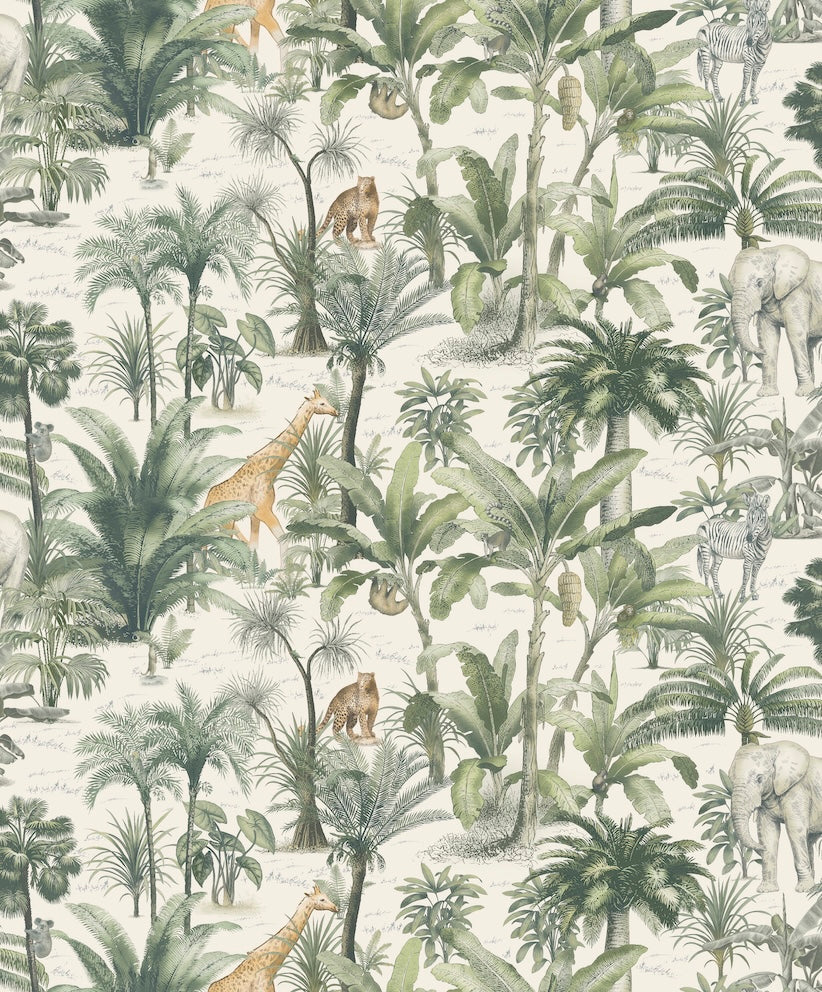 Muriva Jungle Safari Animal Wallpaper
