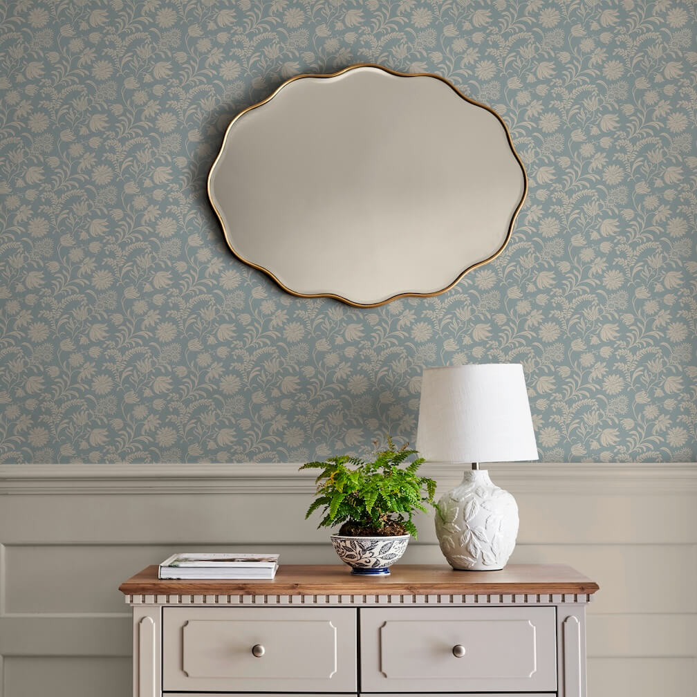 Laura Ashley Hemingway Seaspray Wallpaper