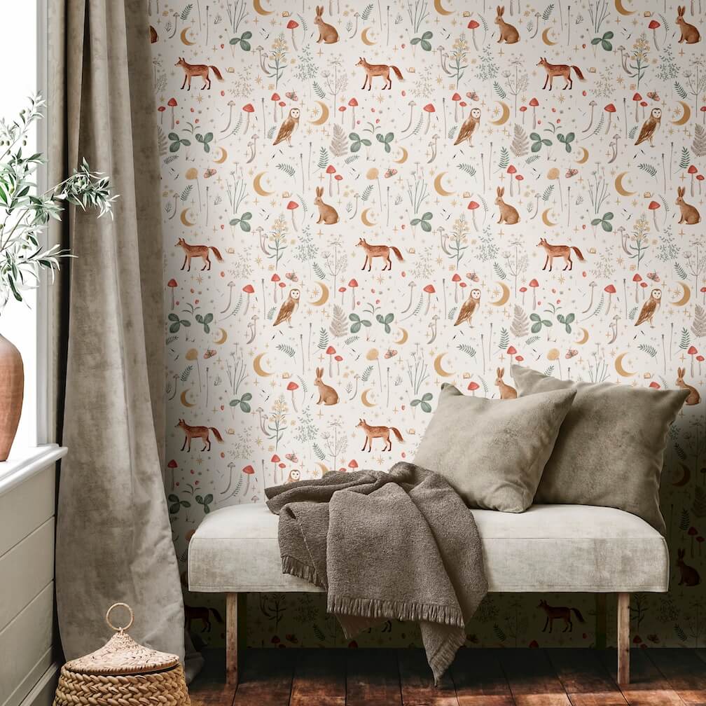 Muriva Enchanted Twilight Wallpaper