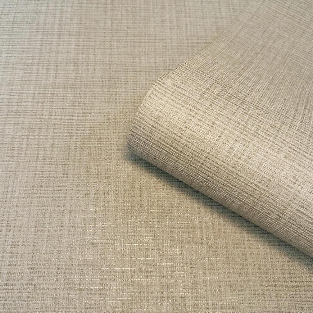 Belgravia Grasscloth Texture Beige Wallpaper