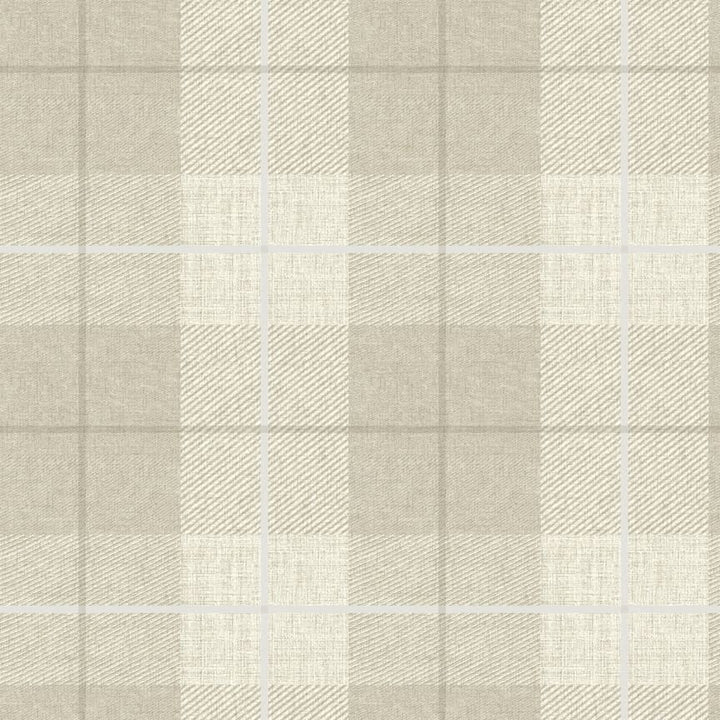 Arthouse Country Tartan Taupe Wallpaper